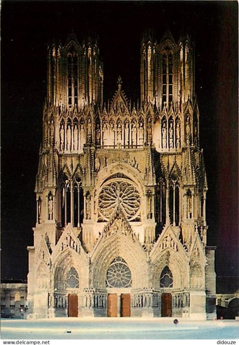 Carte postale reims - reims,