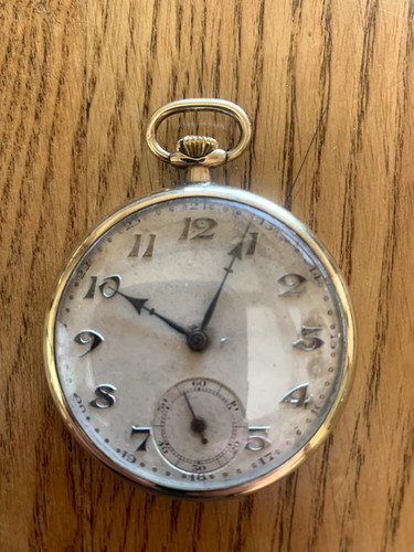 Montre gousset 18k - or,