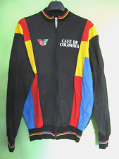 Veste cycliste Hiver Cafe Colombia Team jacket Vittore Gianni Vintage - 4 / L