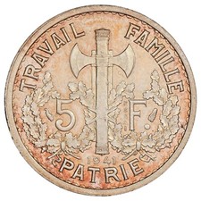 France Essai uniface de revers