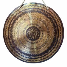 Gong tibétain fait main 22 - main, de