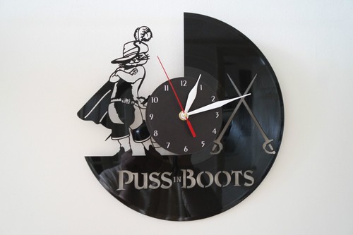 Horloge murale disque vinyle