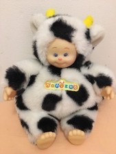Doudou Peluche Poupée Nanizoo Berchet Bébé Déguisé En Vache Nani Zoo Poupon