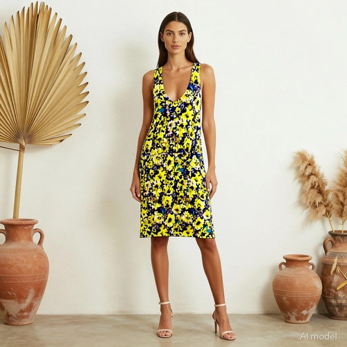 Boho robe midi - robe,