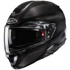 Casque pliant HJC RPHA 91 carbone solide noir casque de moto pare-soleil