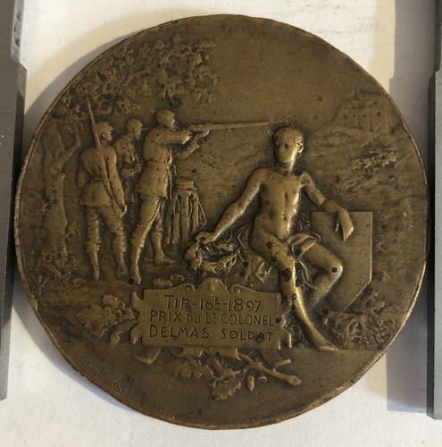 Médaille bronze par dubois - en,