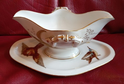 Saucière ancienne porcelaine