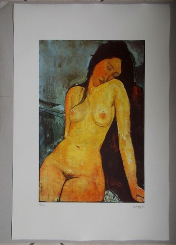 Amadeo modigliani art print - (,