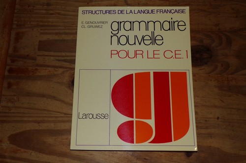 Grammaire nouvelle pour ce1 - pour,