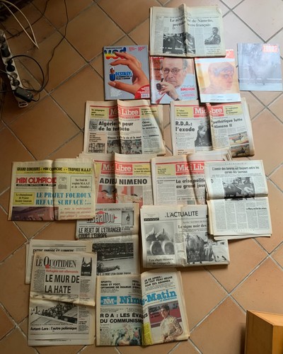 Collection journaux revue - de,