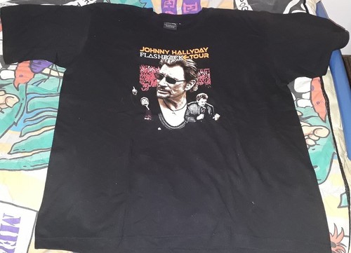 Johnny hallyday rare tee shirt - johnny,