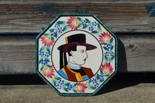 Dessous de plat  HB Quimper - Personnage Breton - assiette