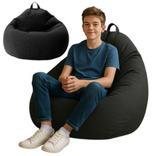 Sac de siège 185 L noir avec