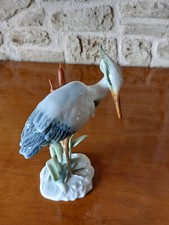 HERON EN PORCELAINE ALLEMANDE KAISER