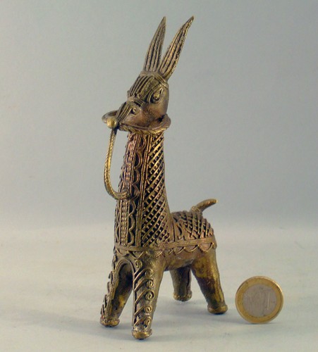 Inde cheval en laiton - ,
