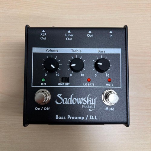 Sadowsky pedals bass preamp - sadowsky, /