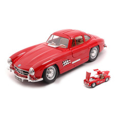 MERCEDES 300 SL 1954 RED 1:24