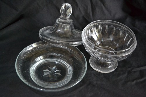 Drageoir cristal milieu - drageoir,