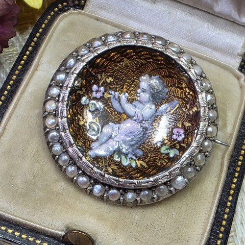 Broche col xixe napoléon - broche,