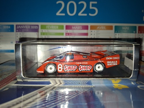 Porsche 962 sebring 1985 - porsche,