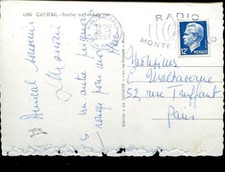 Carte autographe signee par - autographe,
