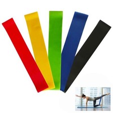 Bande Elastique de Résistance Bande Musculation Fitness Résistance Latex Naturel