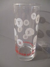 Verre de bar publicitaire