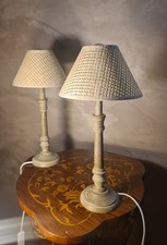 Paire de lampes bois classic