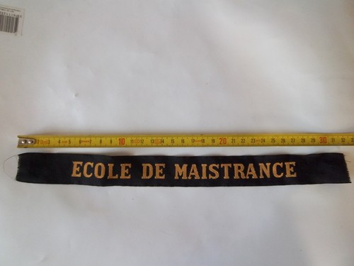 Ruban école maistrance - ruban,