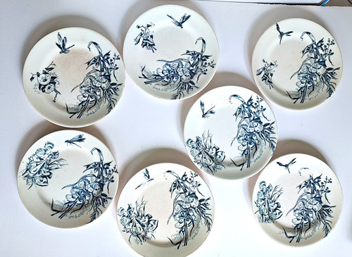 Assiettes anciennes lot 7 - lot, de