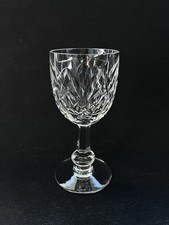 BACCARAT CRISTAL 1 VERRE VIN PORTO 11cm #12 MODÈLE HARFLEUR WINE GLASS CRYSTAL