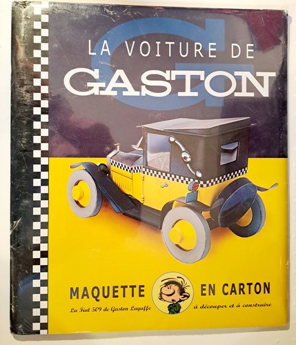 Gaston lagaffe voiture fiat - lagaffe,