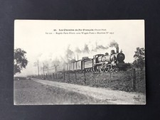 CPA Train Paris Havre avec