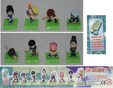 Rare Set 8 Figurine Naruto