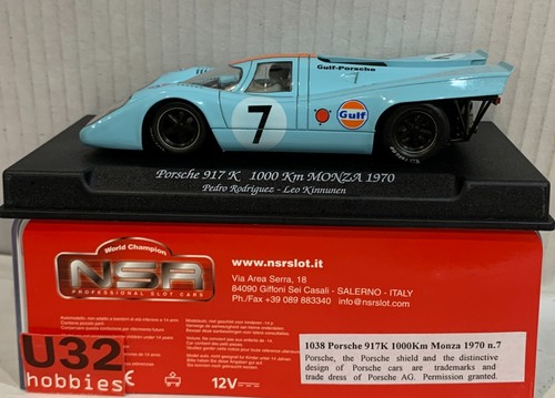 Slot car nsr 1038 porsche - car,