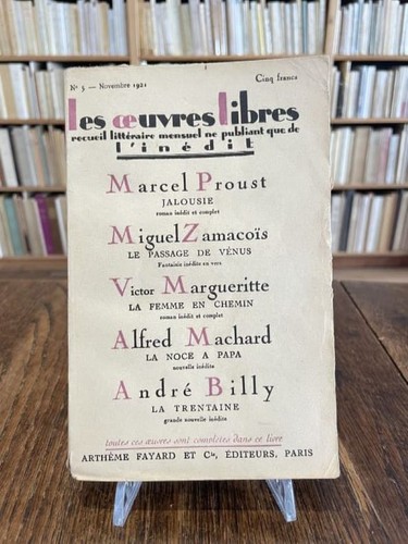 Proust jalousie in - (marcel).,