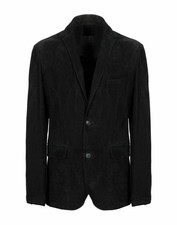 Blazer homme en cuir noir 100