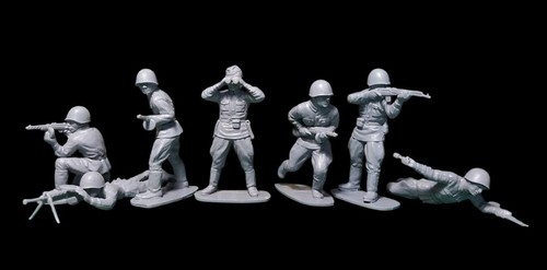 Ensemble figurines au - de,