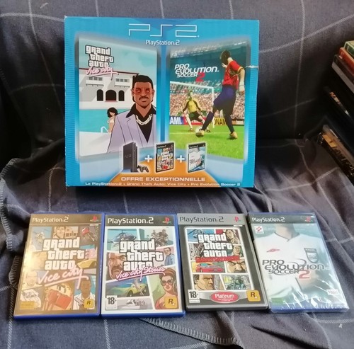 Pack console sony ps2 - console, vice