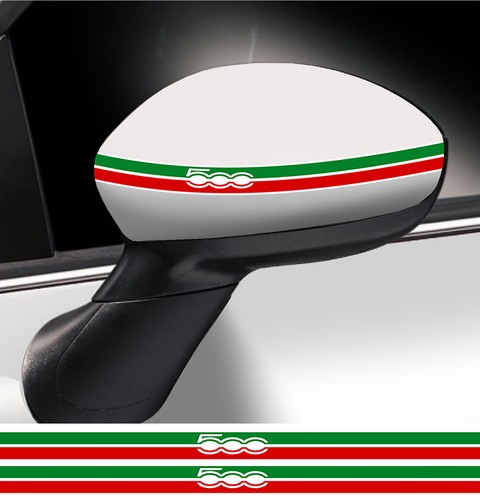 Bandes retroviseur pour fiat - 2,