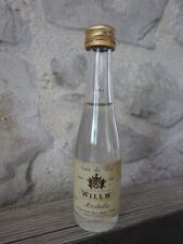 Mignonnette bouteille Eau de vie de Willm Mirabelle alsace 3 cl pleine