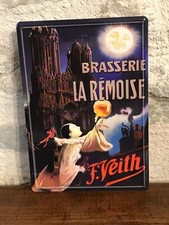 Plaque métal "BRASSERIE LA