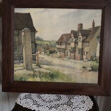 GRAND TABLEAU REPRODUCTION AQUARELLE DE MARC