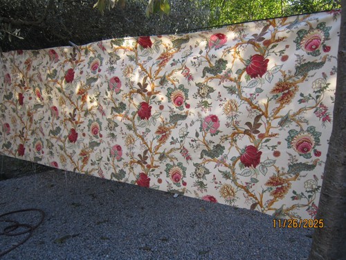 Coupon tissu indiennes neuf - coupon,