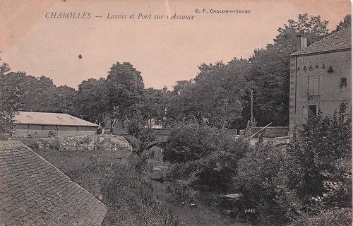 Charolles lavoir pont - charolles, et
