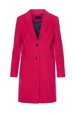 Gant Manteau Femme Rose Laine
