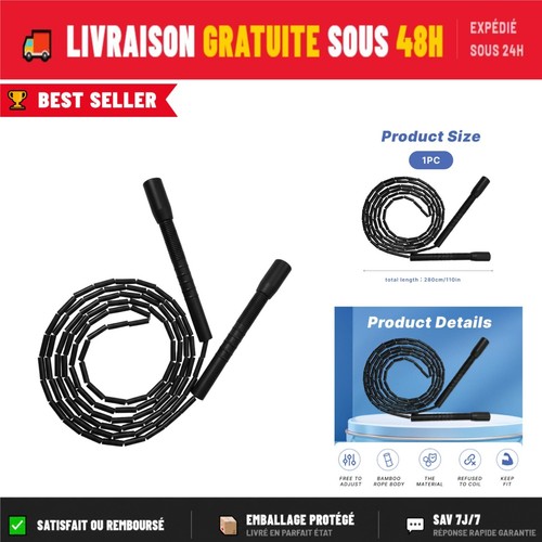 Corde sauter réglable - à,