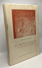 Les mentions religieuses dans