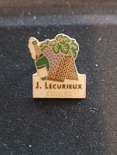(H1) pin's vintage badge épinglette pins + attache J.Lecurieux cuisles