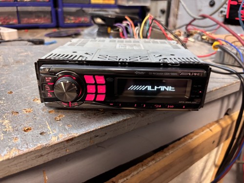Alpine cda 9885 player - cda-9885, cd